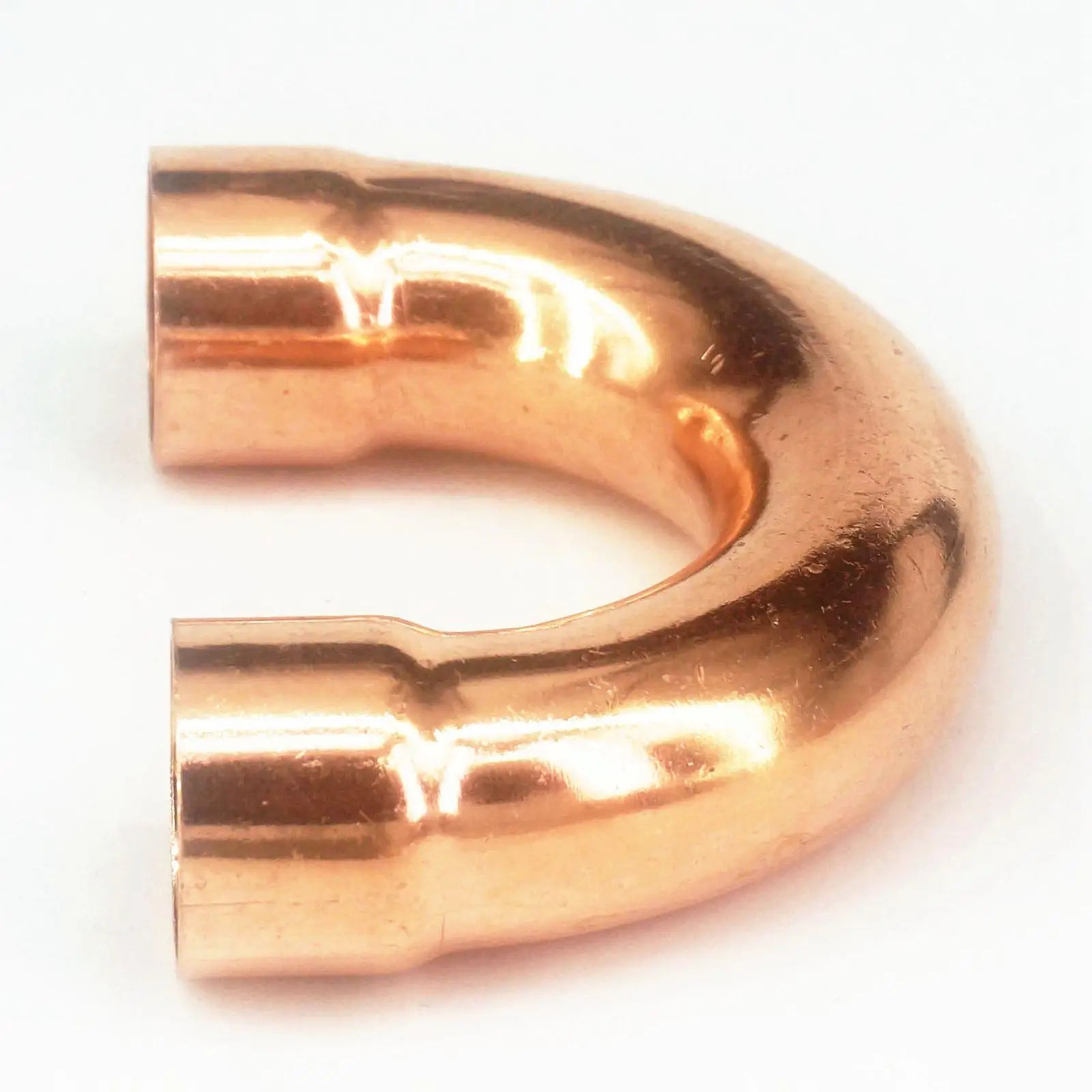 180 Angle Degree Return Bend Equal Copper Welding End Feed Plumbing Pipe Adapter Fitting Gas Water Oil Refrigerator