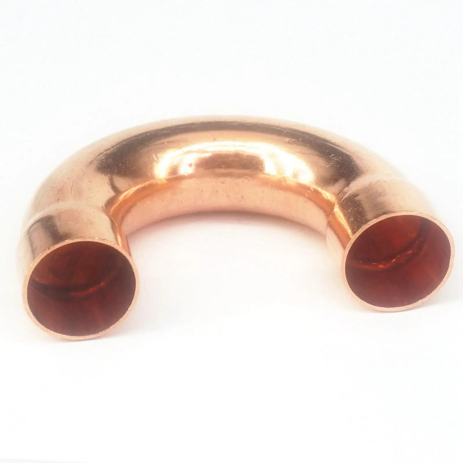 180 Angle Degree Return Bend Equal Copper Welding End Feed Plumbing Pipe Adapter Fitting Gas Water Oil Refrigerator