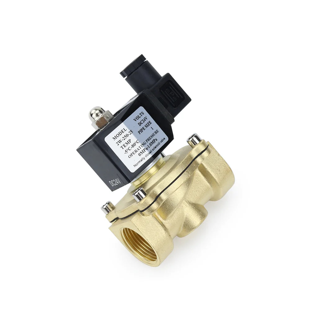 1/2" 3/4" 1" 2" DN15 DN20 DN25 DN32 DN50 Electric Ball Valve 12V 24V 220V 110V Solenoid Valve Normally Closed for Water Oil Air