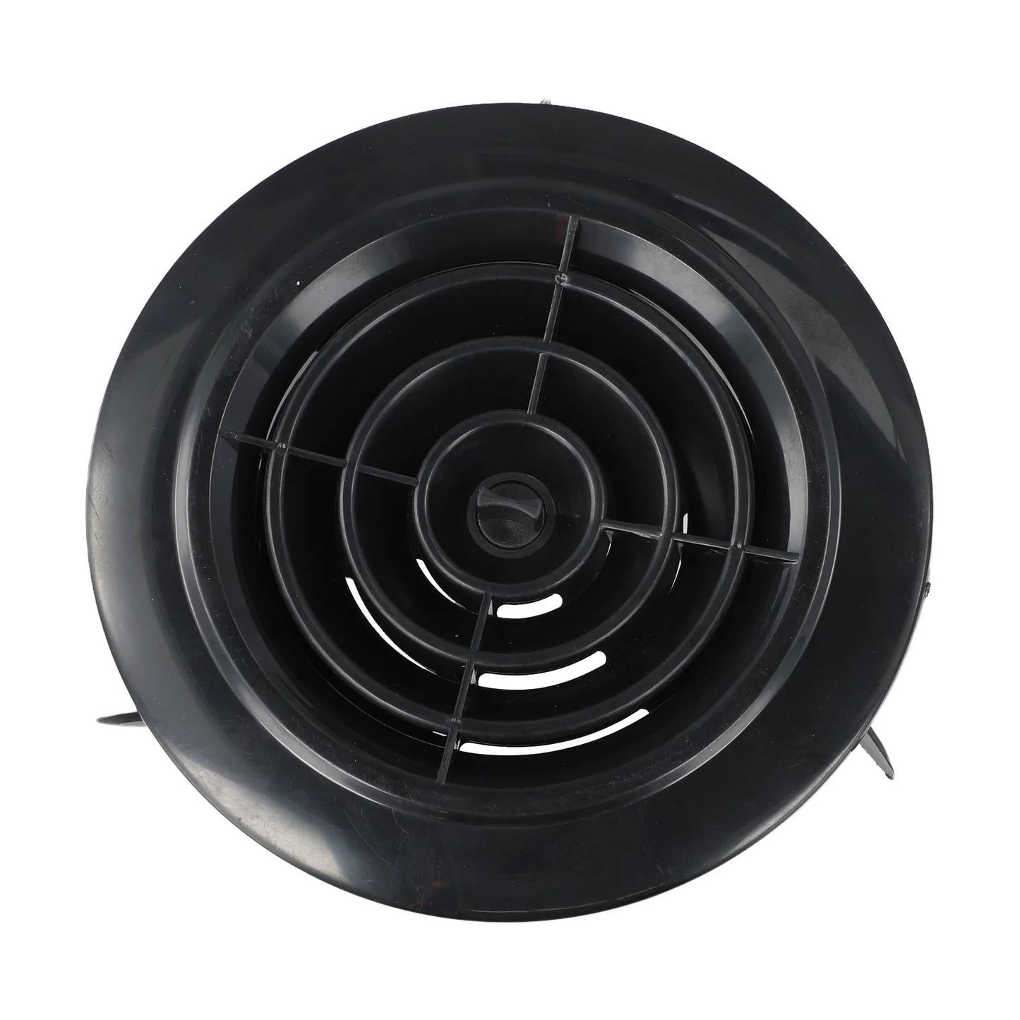 Long-lasting Quality Vent Grill Round ABS Material Attractive Design Black Removable Panels 1 X 100mm 75-125MM
