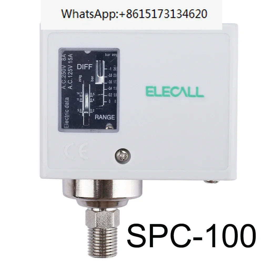 ELECALL Automatic Pressure Controller Switch Digital Air Water Pump Compressor Pressure Controller
