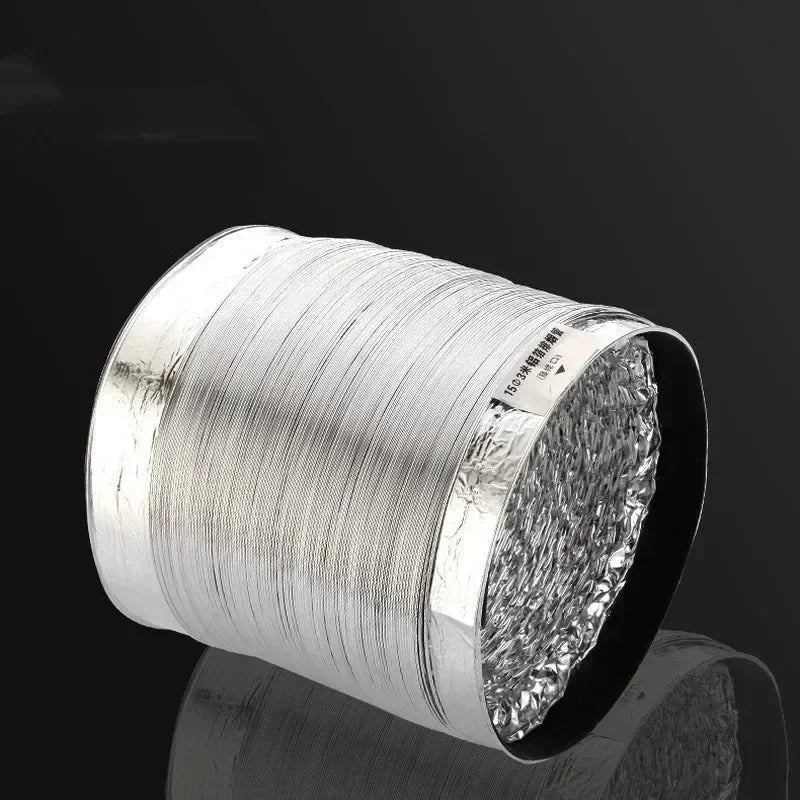 Ventilator Pipe Aluminum Air Ventilation Hose for Bathroom Kitchen System Vent Exhaust Duct Tube Accessories
