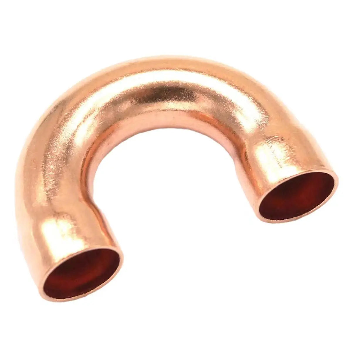 180 Angle Degree Return Bend Equal Copper Welding End Feed Plumbing Pipe Adapter Fitting Gas Water Oil Refrigerator