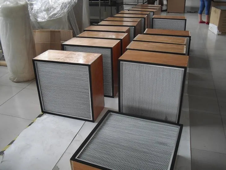 Deep Pleated True Hepa Filter H14 HEPA Filter 24x24x12