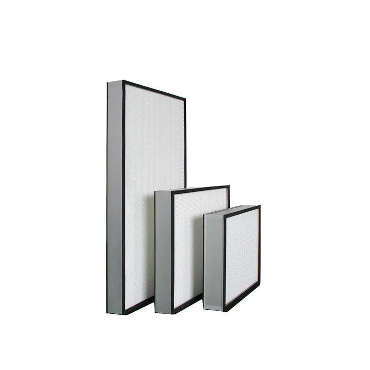 0.3 Micron 99.99% H13 14 Hepa Air Filter 24 X 48 Portable With Aluminum Or Galvanized Frame /Hepa Filter For Ffu