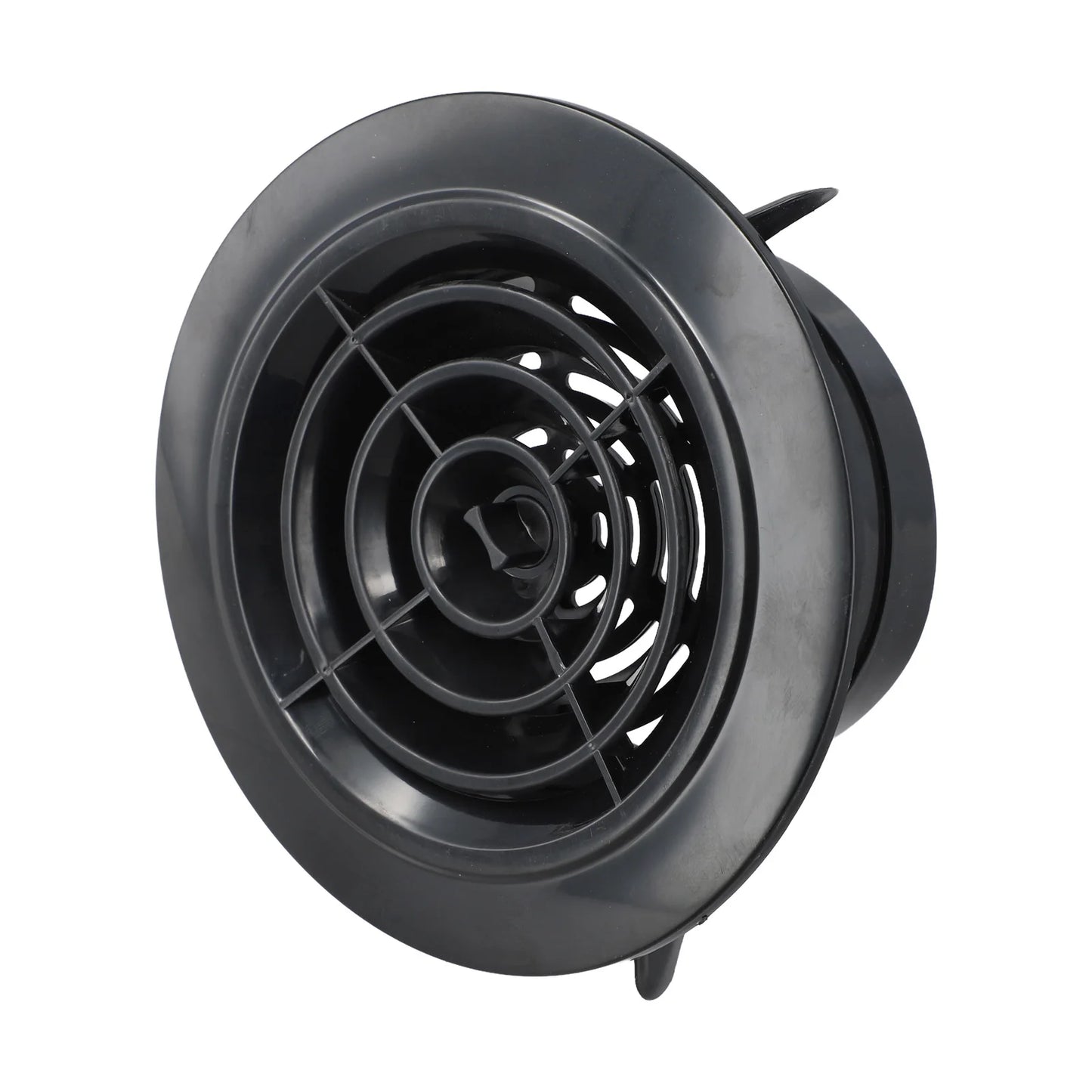 Long-lasting Quality Vent Grill Round ABS Material Attractive Design Black Removable Panels 1 X 100mm 75-125MM