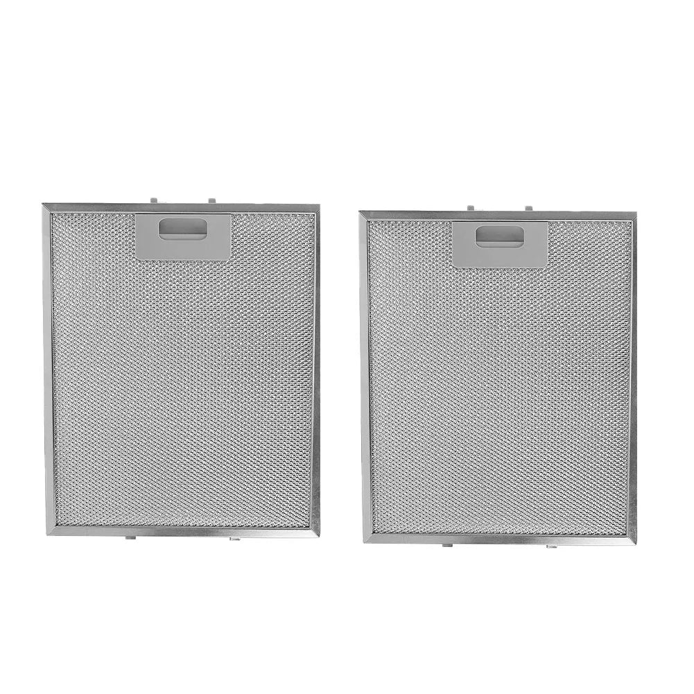 2PCS Grease Filters Aluminum Mesh 30cm X 25cm Cooker Hoods And Kitchen Extractor Hoods Home Improvement Exhaust Fans
