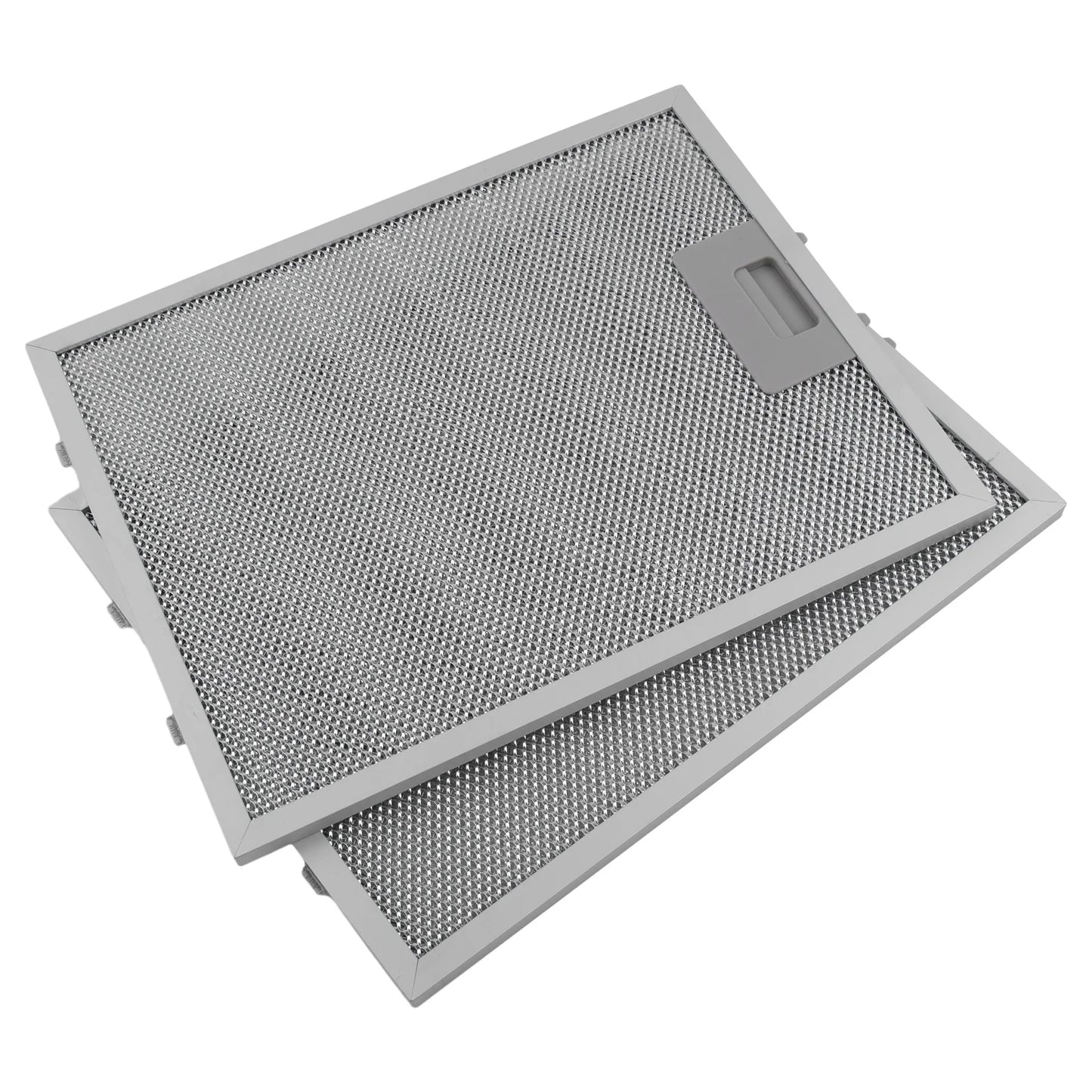 2PCS Cooker Hood Filters Metal Mesh Extractor Vent Filter, Aluminum Metal Mesh Vent Filter Cooker Hood Grease Filter