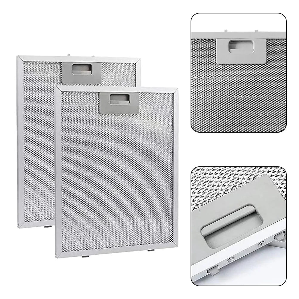Hood Filter Cooker Hood Grease Filter Kitchen Extractor Ventilation Aluminum Aspirator Filter Mesh