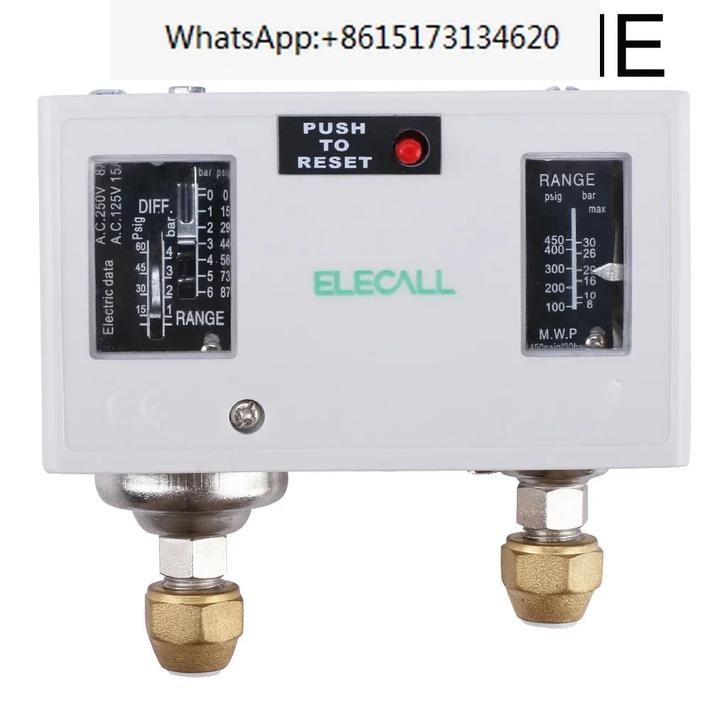 ELECALL Automatic Pressure Controller Switch Digital Air Water Pump Compressor Pressure Controller