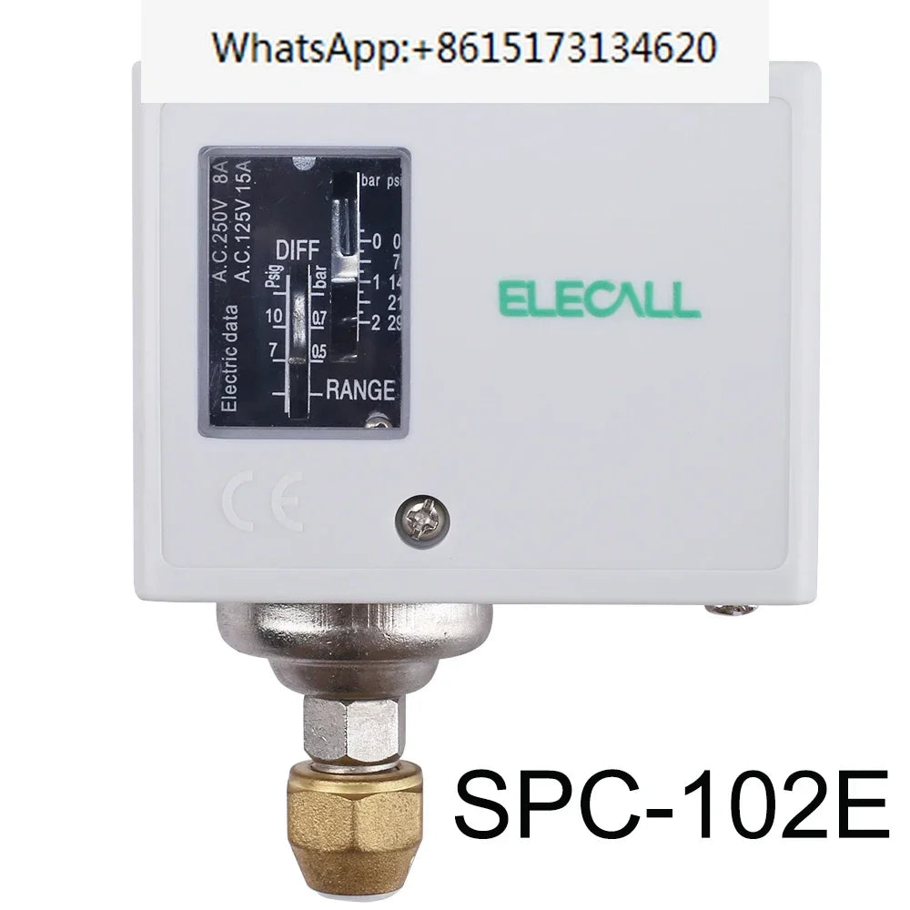 ELECALL Automatic Pressure Controller Switch Digital Air Water Pump Compressor Pressure Controller
