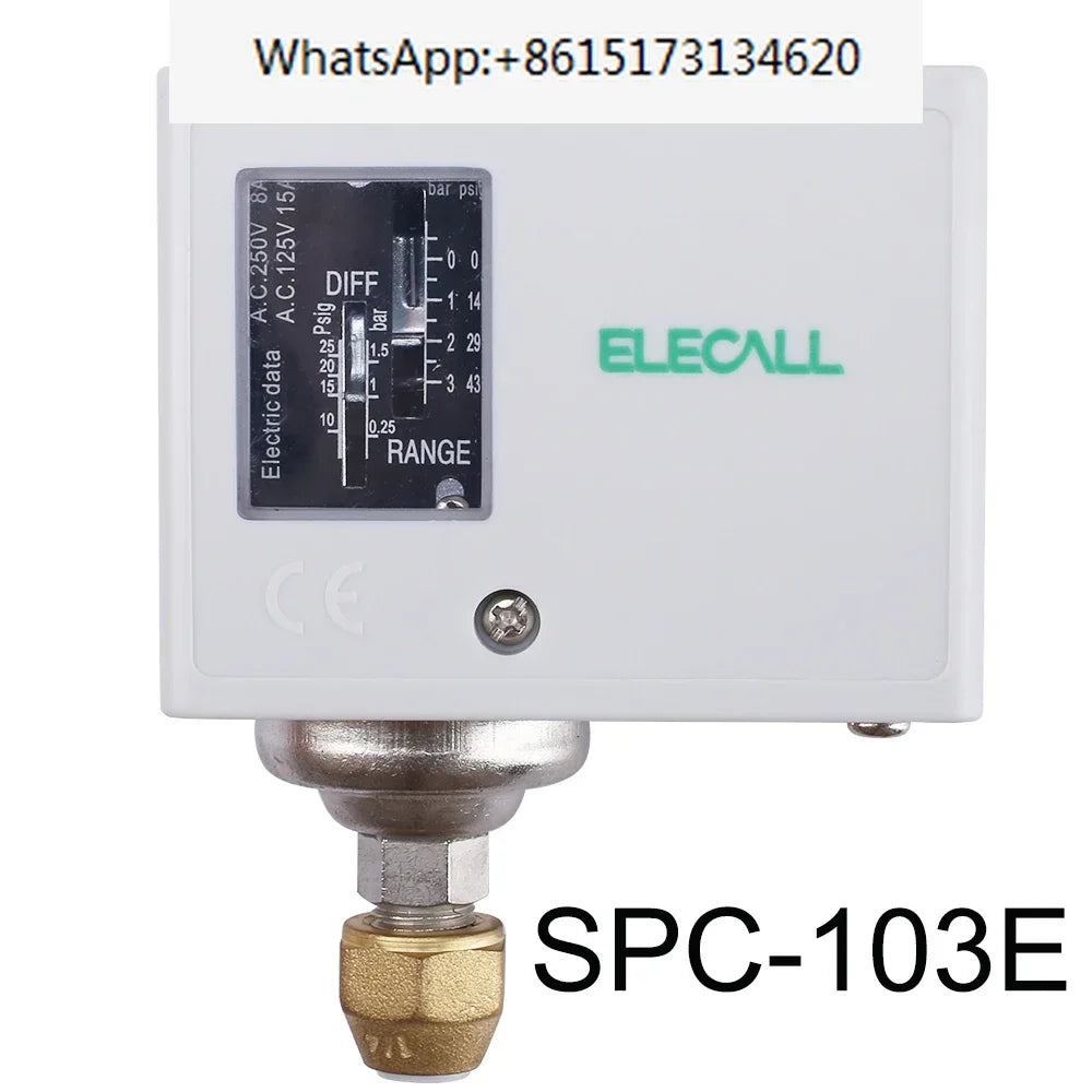 ELECALL Automatic Pressure Controller Switch Digital Air Water Pump Compressor Pressure Controller
