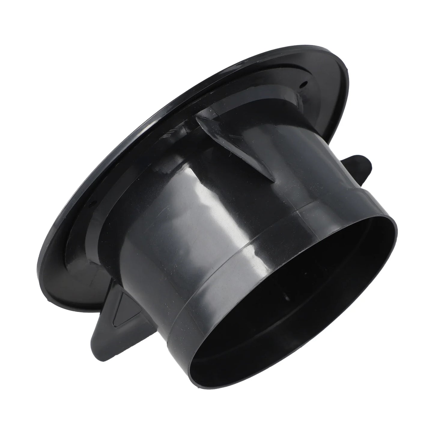 Long-lasting Quality Vent Grill Round ABS Material Attractive Design Black Removable Panels 1 X 100mm 75-125MM