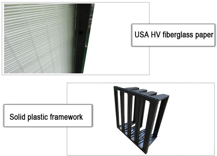 New ABS Plastic Air Filter High Efficiency H13 H14 Industrial/Farm Industry