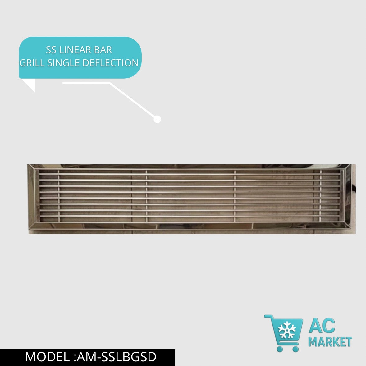 جريلات خطية مستطيلة