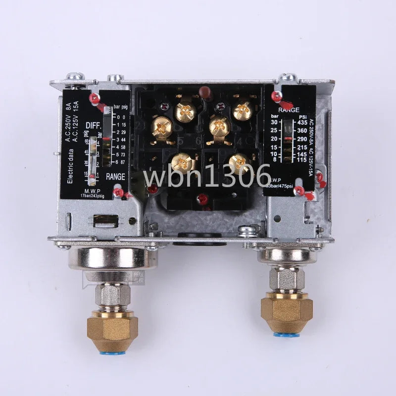 Pressure controller: high and low pressure, air pressure switch, air conditioner, automatic vacuum pressure controller, 830HM