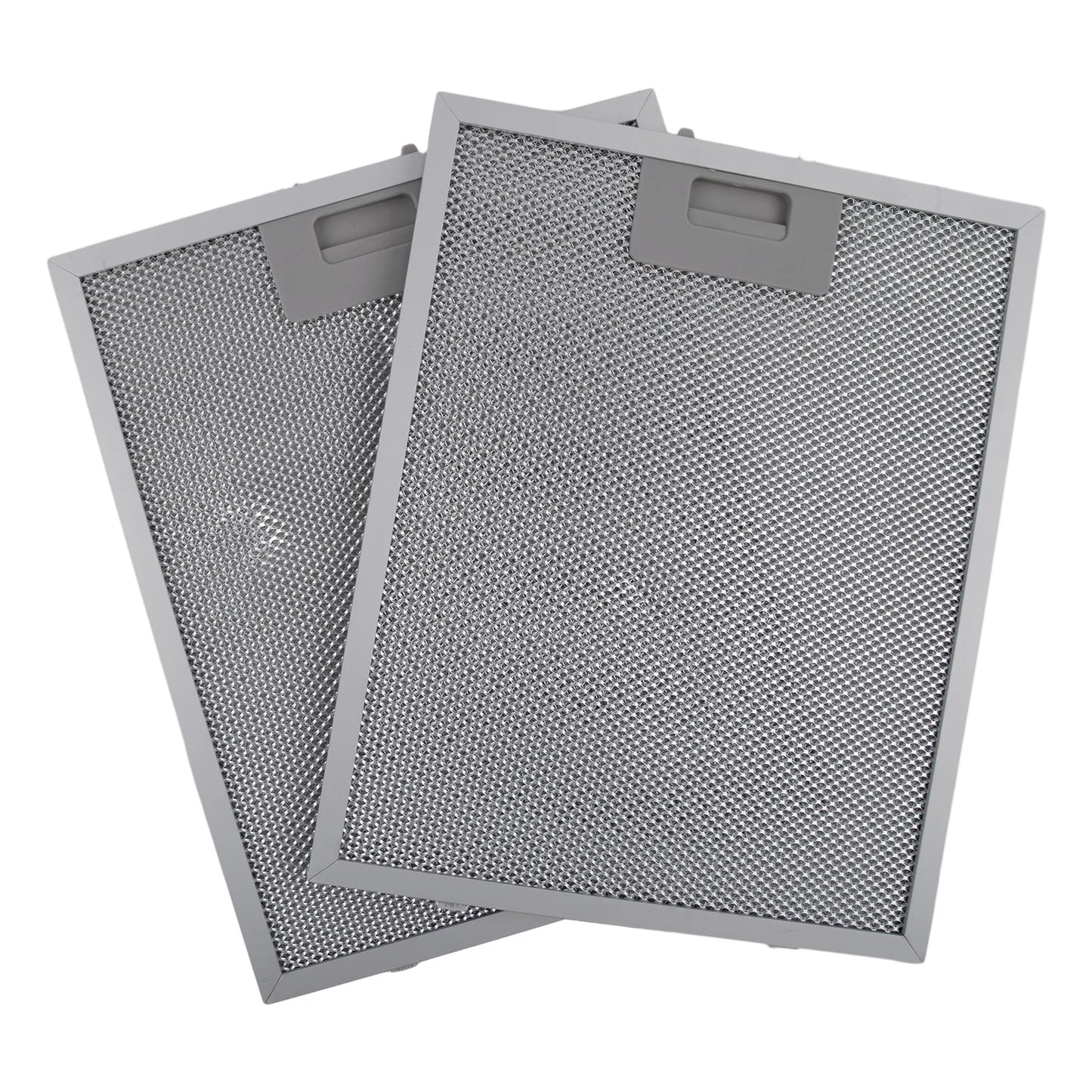 2PCS Cooker Hood Filters Metal Mesh Extractor Vent Filter, Aluminum Metal Mesh Vent Filter Cooker Hood Grease Filter
