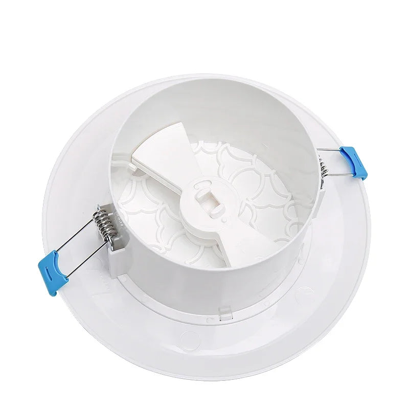 Adjustable Louver Air Vent Extract Valve Grille 75-200mm ABS Round Diffuser Ducting Ventilation Cover Indoor Fresh Air System