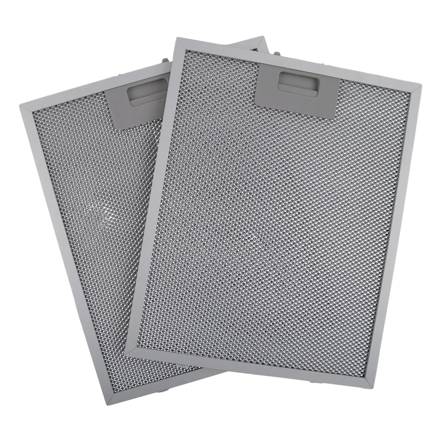 2PCS Cooker Hood Filters Metal Mesh Extractor Vent Filter, Aluminum Metal Mesh Vent Filter Cooker Hood Grease Filter