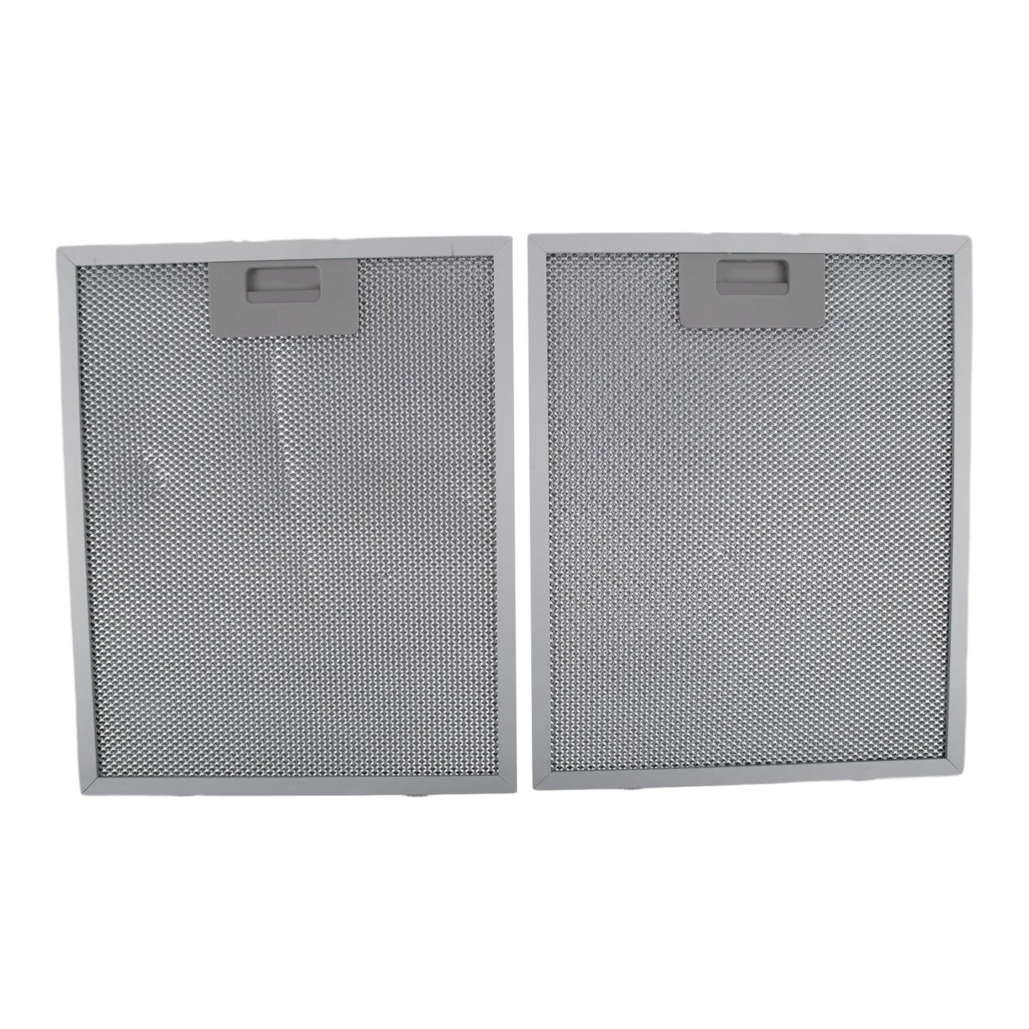 2PCS Cooker Hood Filters Metal Mesh Extractor Vent Filter, Aluminum Metal Mesh Vent Filter Cooker Hood Grease Filter