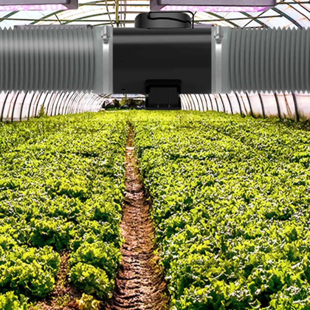 4 inch Dryer Vent Hose Gray with 2 Stainless Steel Clamp Air Ducting Heavy-Duty 6 Layer Protection Exhaust Pipe Ventilation