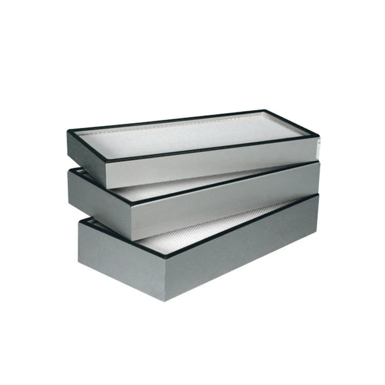0.3 Micron 99.99% H13 14 Hepa Air Filter 24 X 48 Portable With Aluminum Or Galvanized Frame /Hepa Filter For Ffu