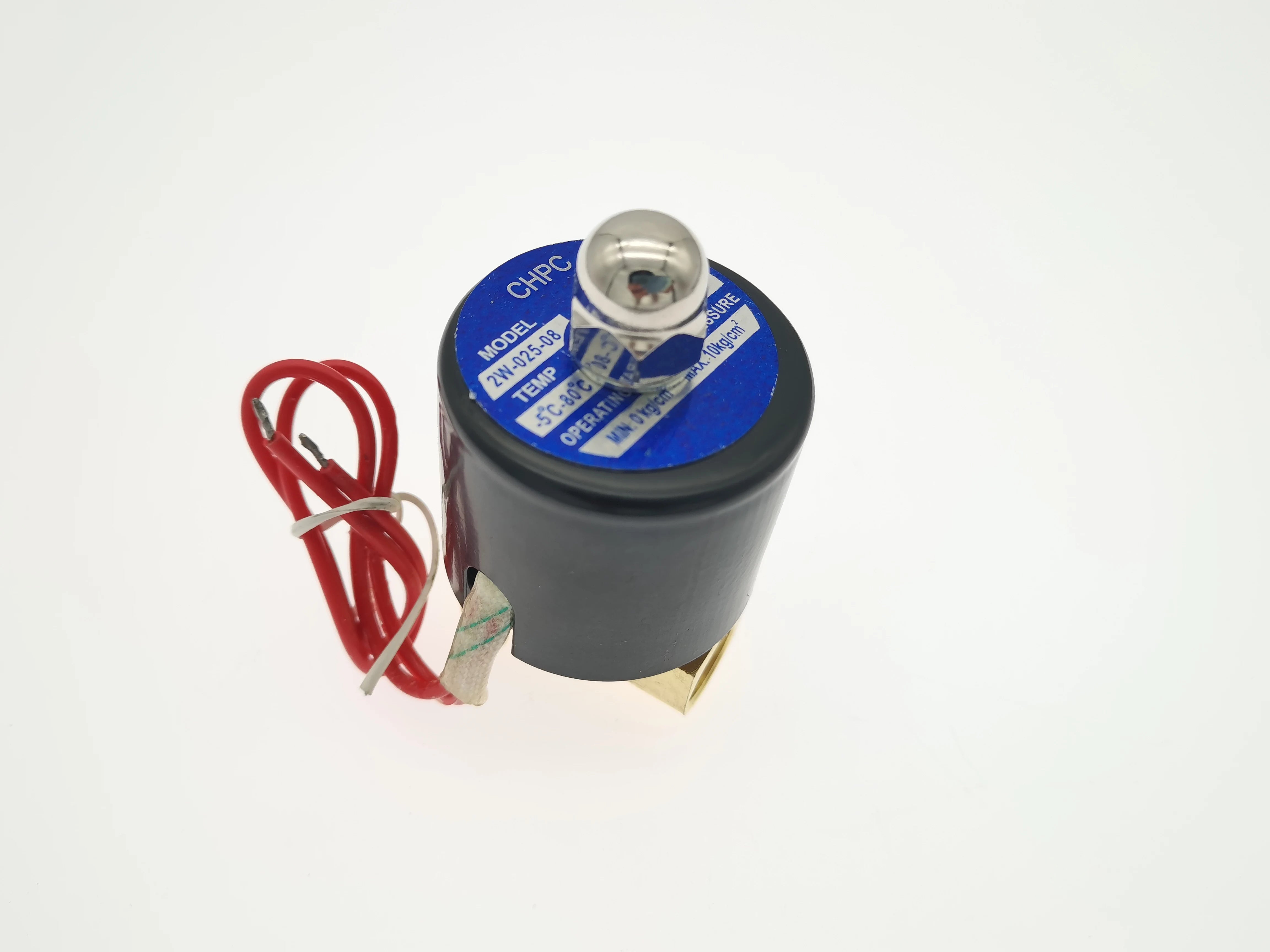 1/4" 3/8" 1/2" 3/4" 1" Water Brass Air Electric Solenoid Valve 2W025-08 2w040-10 2W160-15 2W200 DN15 DN20 DN10 Normally Closed