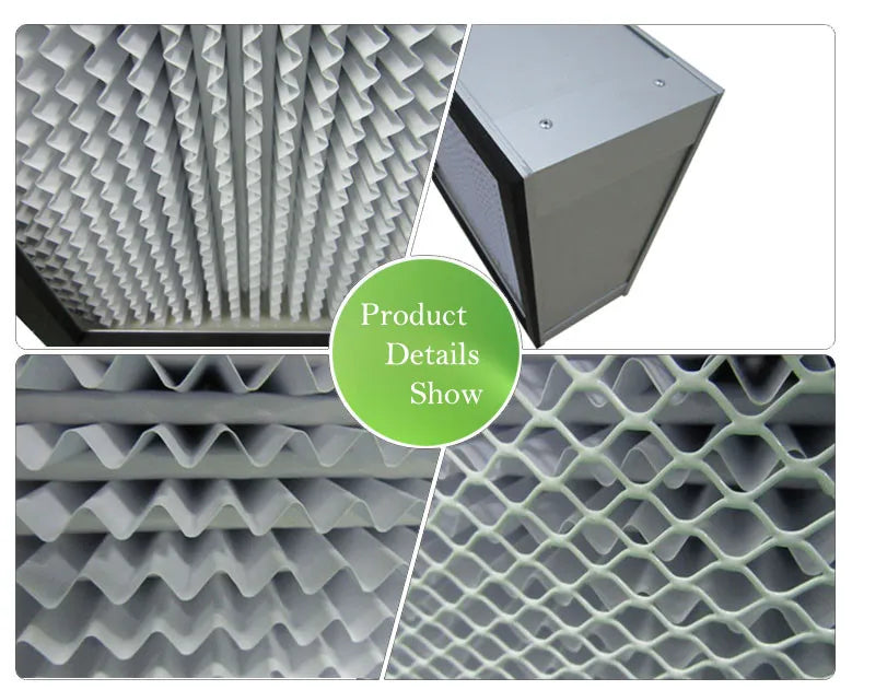 High Quality H14 HEPA Filter 99.999% Air Filter New Box Construction