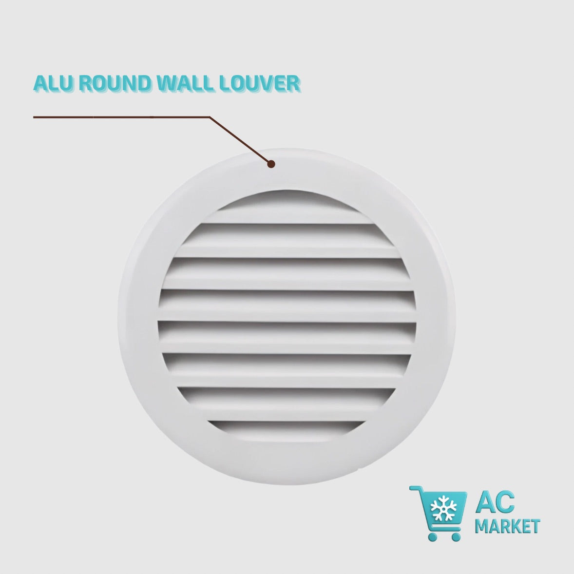 WALL ROUND LOUVER