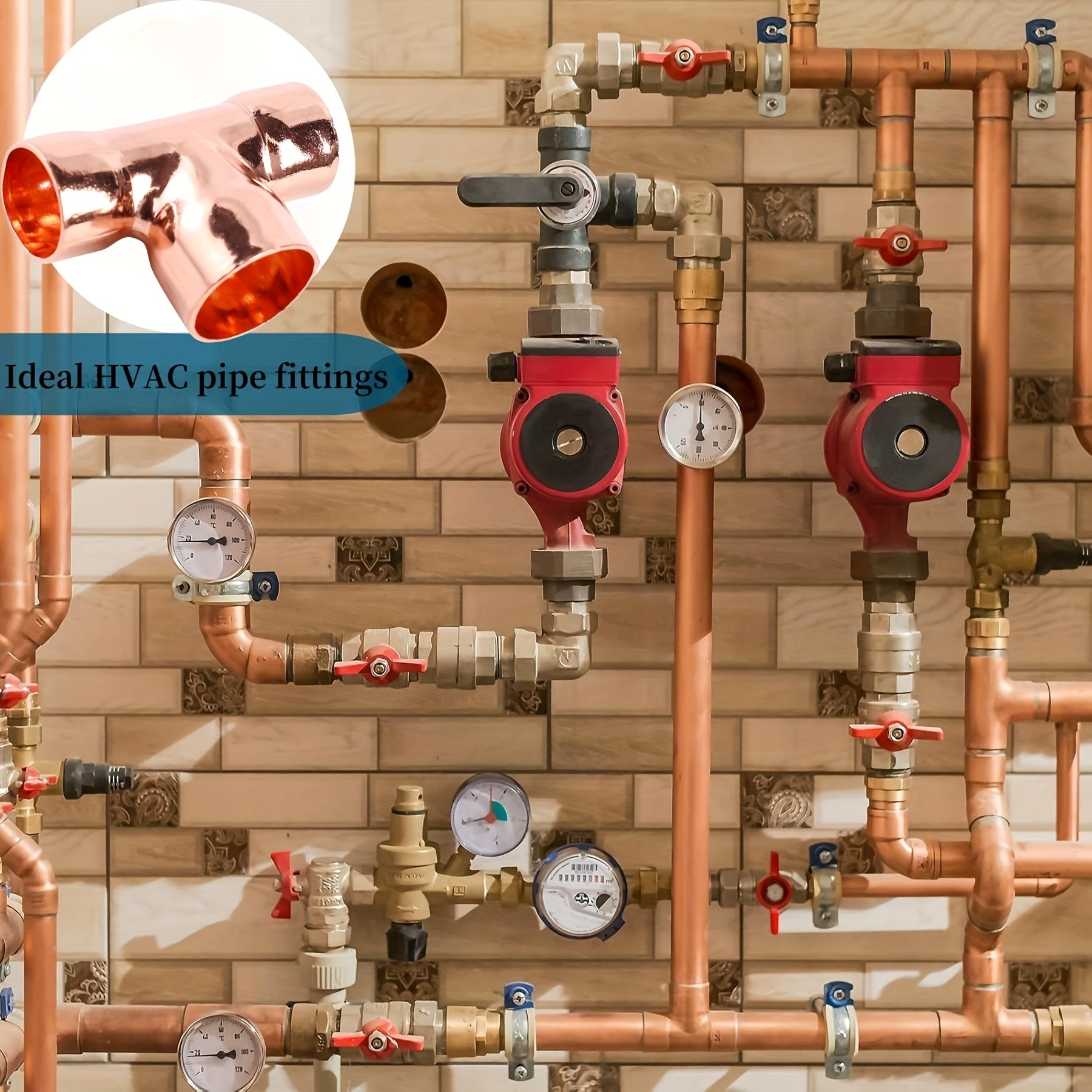 Reducing Tee, Inner Diameter 3/4"