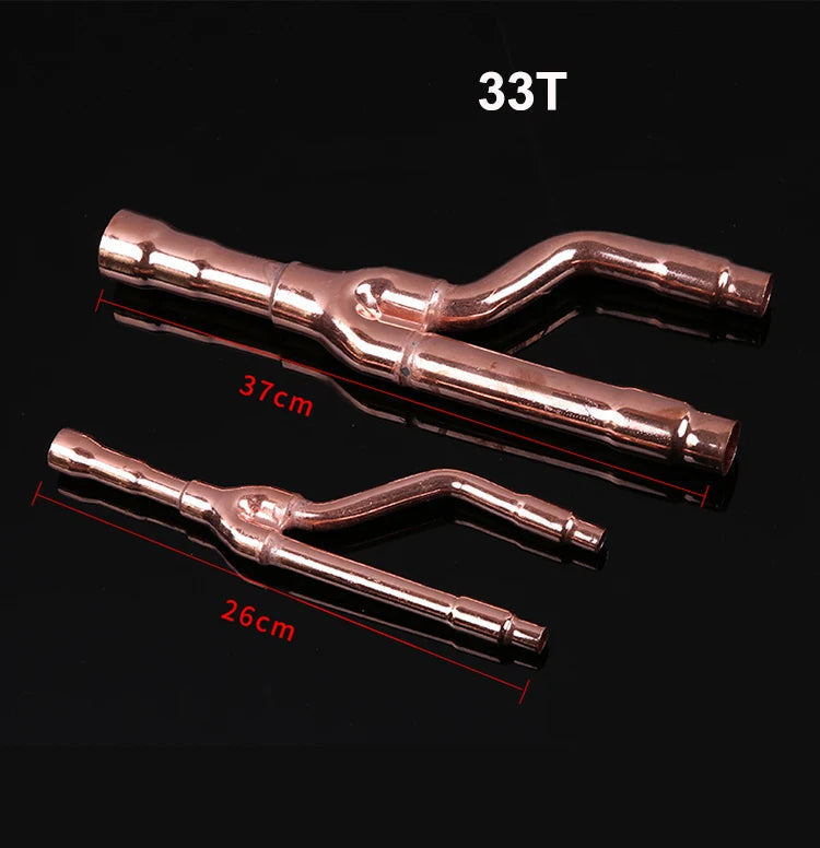 Air conditioning splitter 22T 33T 72T 73T branch pipe branch pipe central air conditioning manifold