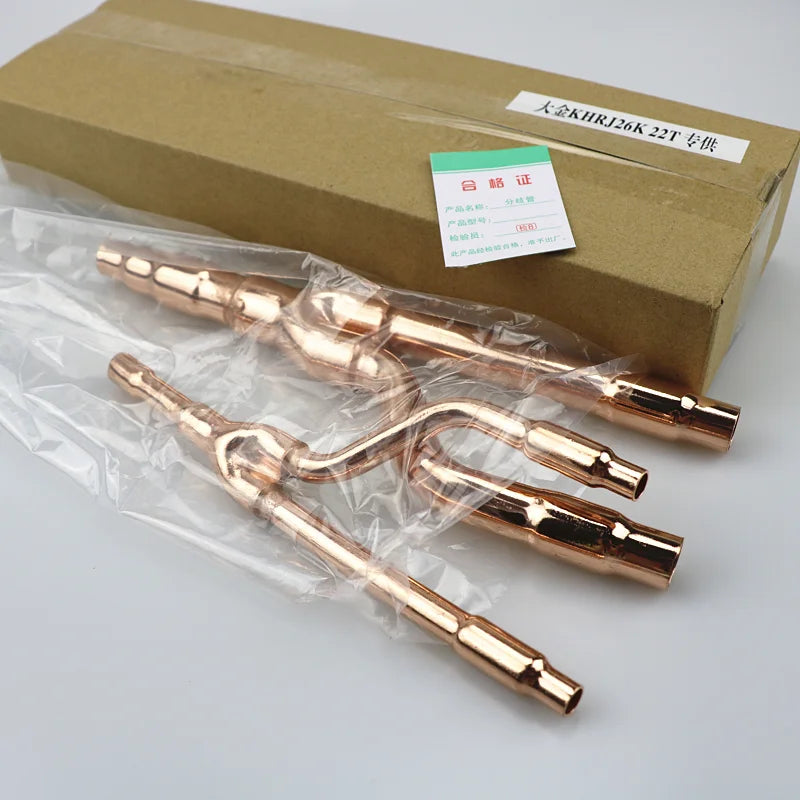 Air conditioning splitter 22T 33T 72T 73T branch pipe branch pipe central air conditioning manifold
