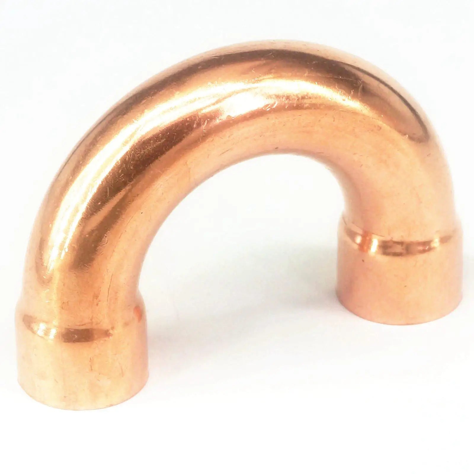 180 Angle Degree Return Bend Equal Copper Welding End Feed Plumbing Pipe Adapter Fitting Gas Water Oil Refrigerator