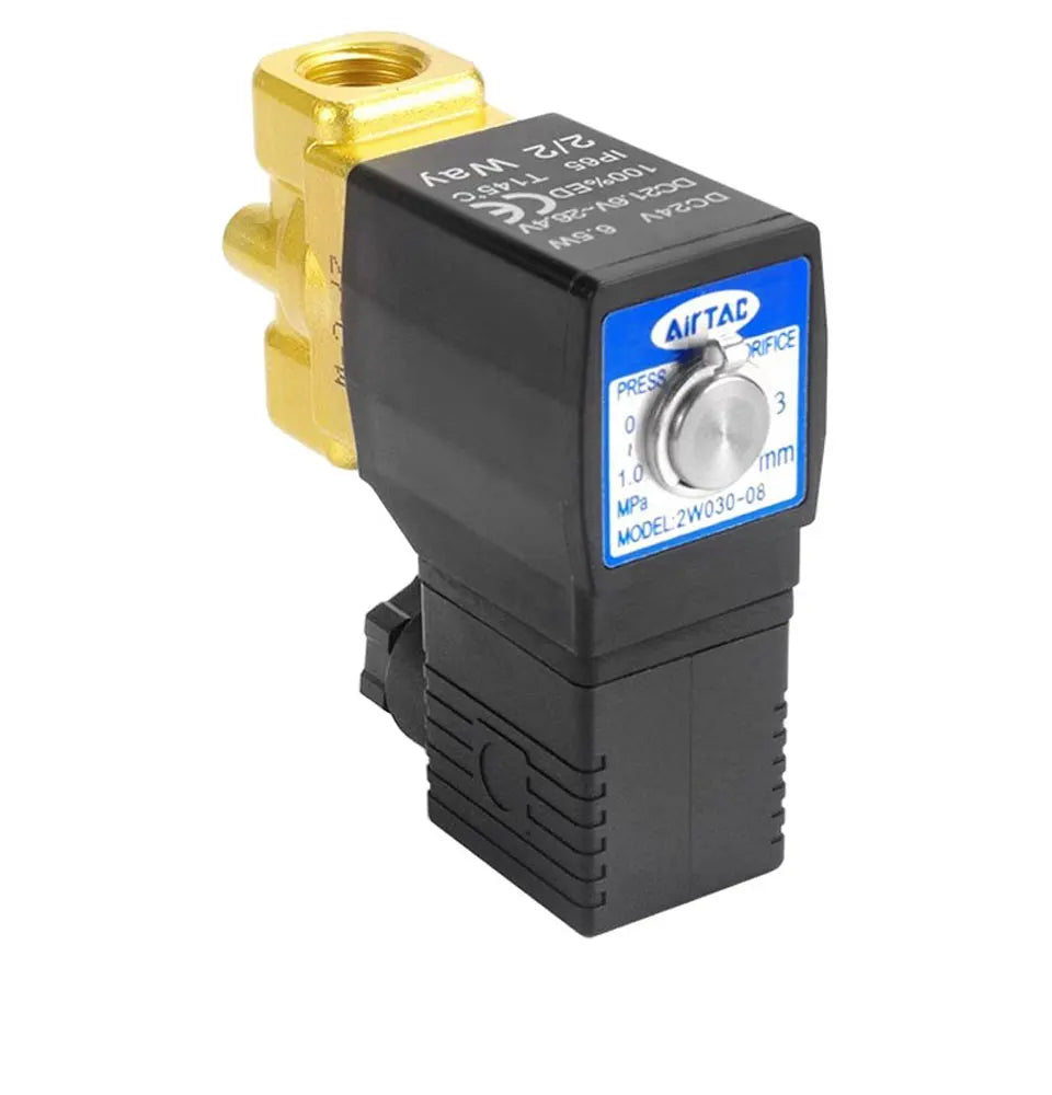 AIRTAC Original Fluid Control Valve Direct-acting Normally Closed 2W030-6/8 050-10/15 Internally Piloted 2W150-15 200-20 250-25