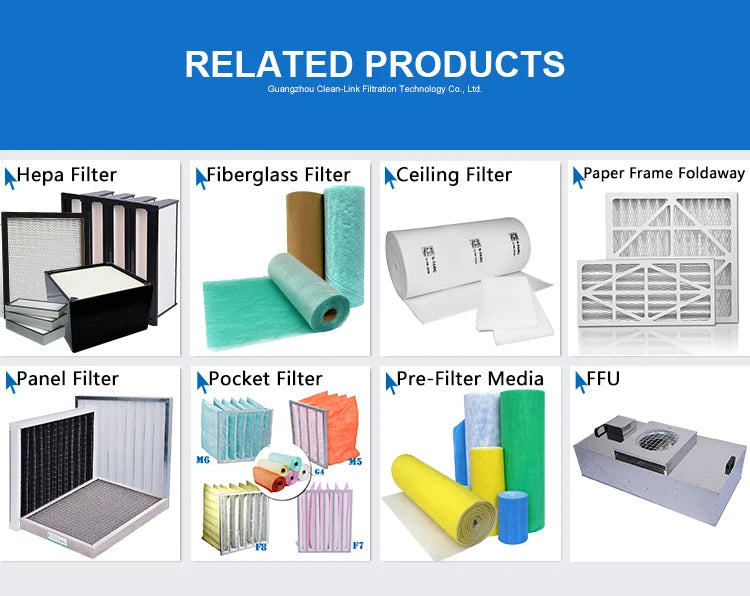 V BANK Filter F7 F8 F9/ABS Plastic Frame Rigid Filter For Ac System 592x592x292 Mm Gas Turbine Air Filter