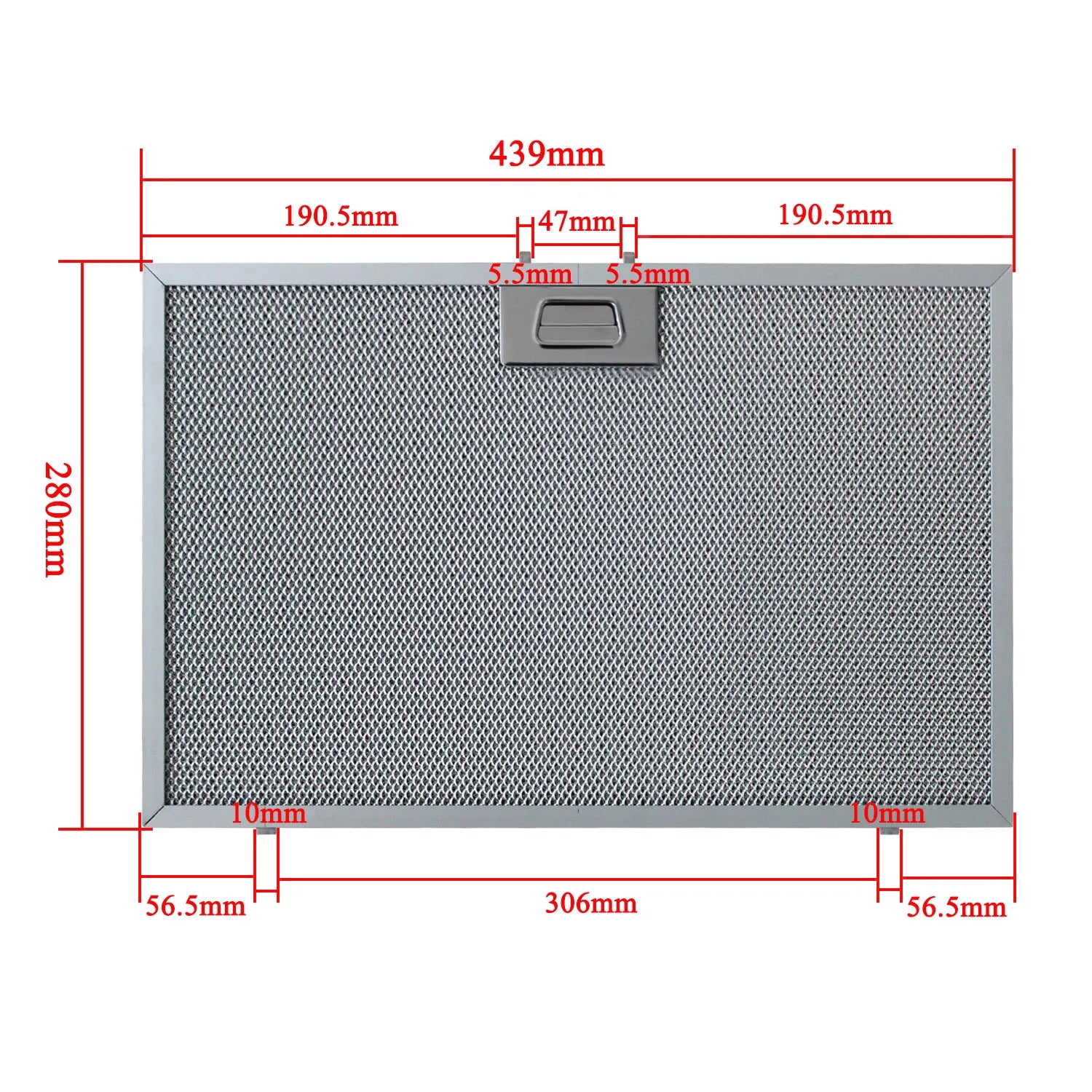 "Teka Extractor Hood Filter 280X 440 mm 81455031 "