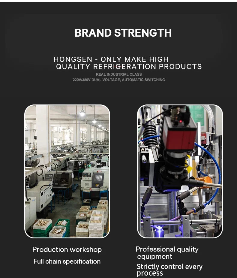 HONGSEN Cold Storage Solenoid Valve Opening Valve Solenoid Coil Magnetic Controller Emergency Strong Magnetic Universal Switch