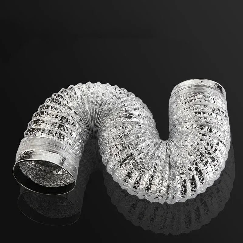 Ventilator Pipe Aluminum Air Ventilation Hose for Bathroom Kitchen System Vent Exhaust Duct Tube Accessories