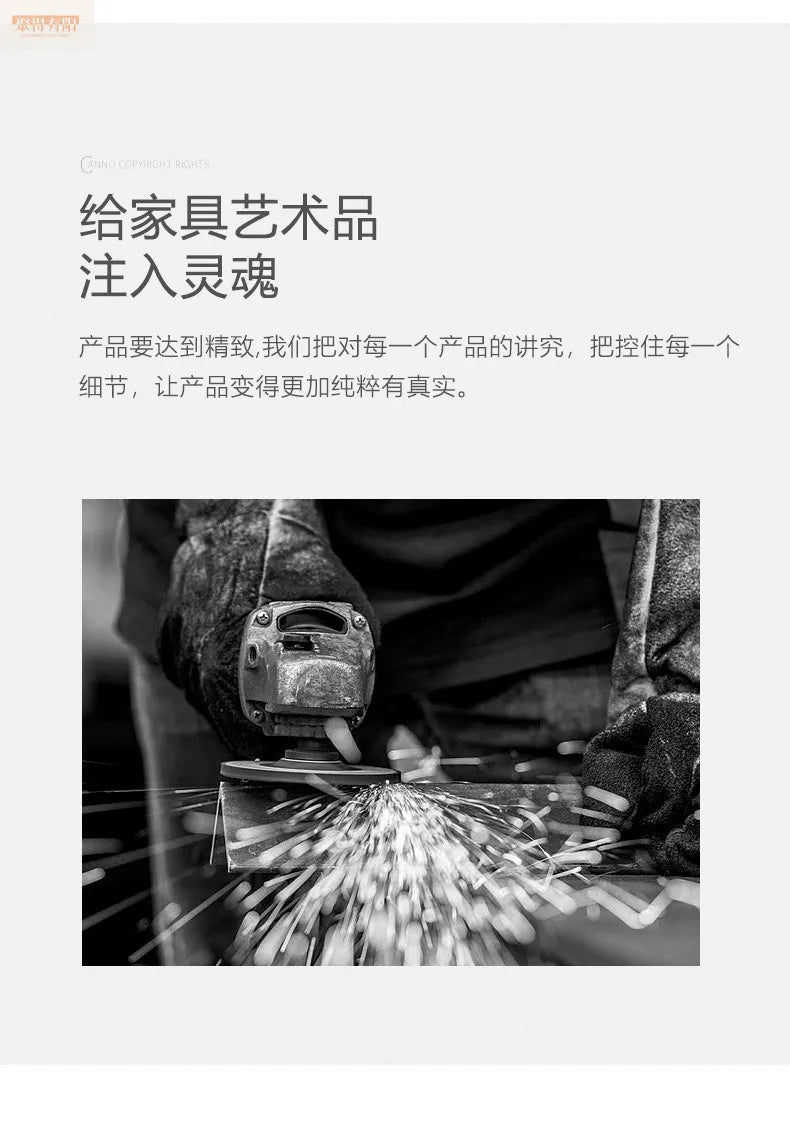 Italian high-end designer large long boss table corner solid wood light luxury minimalist desk living room desk computer table