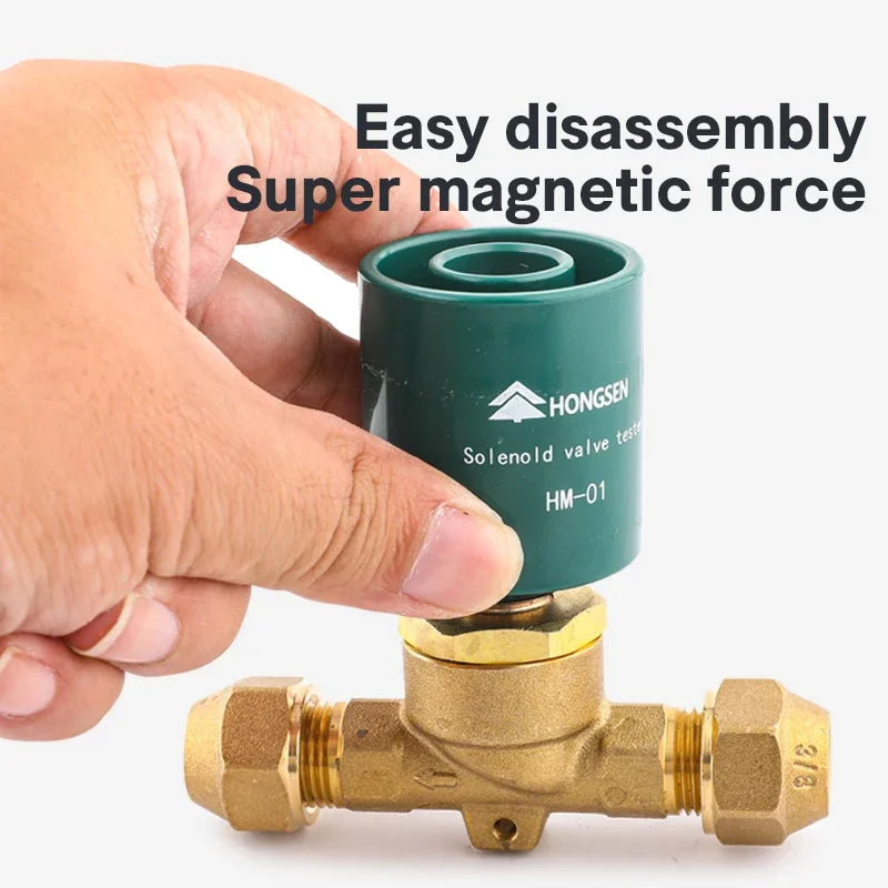 HONGSEN Cold Storage Solenoid Valve Opening Valve Solenoid Coil Magnetic Controller Emergency Strong Magnetic Universal Switch