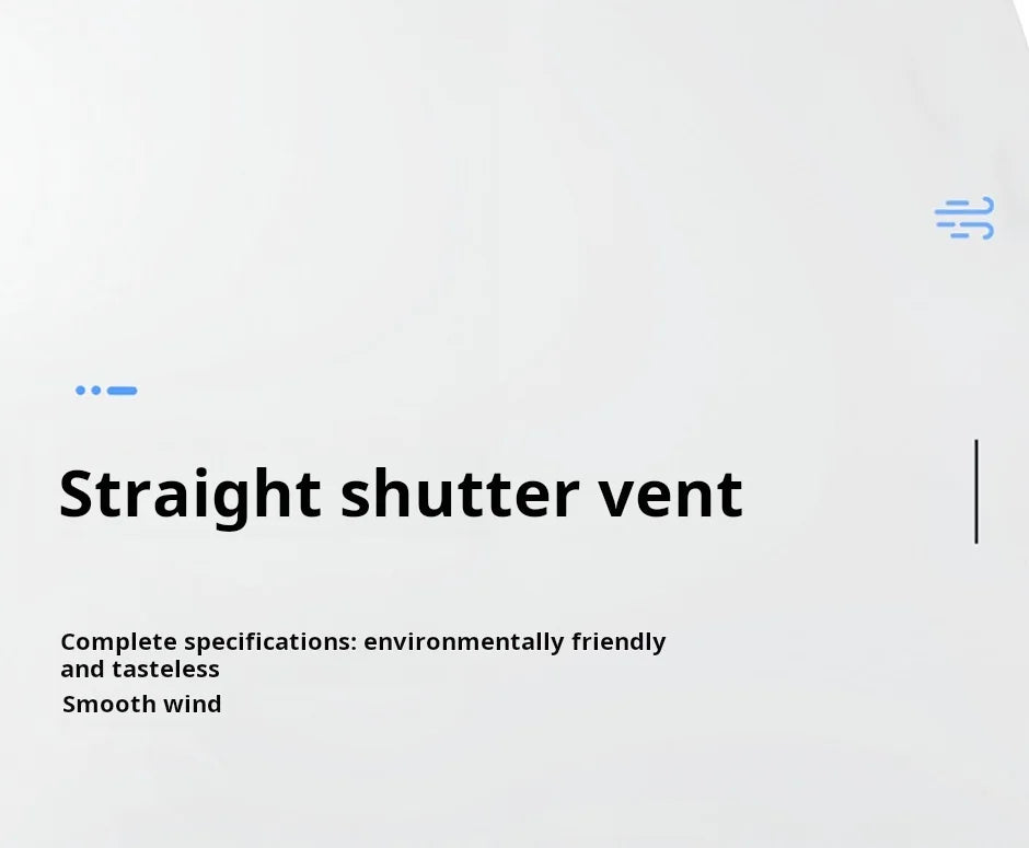 Various Shapes Air Vent Extract Valve Grille Air Circulation Vents Cover 100/150mm Round Ducting Ventilation Cover Accessories