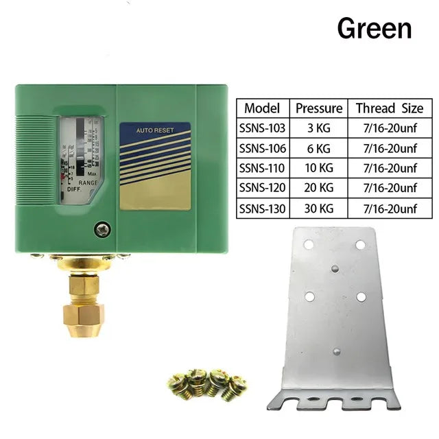 SSNS-103 6 Electronic Pressure Differential Controllwer Automatic Pressure Switch For Air Compressor Water Pump Controller Valve
