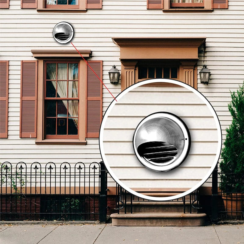 Stainless Steel Ducting Ventilation Exhaust Grille Cover for Wall Ceiling Anti-bird And Rat Prevent Air Vent Heating Cooling Cap