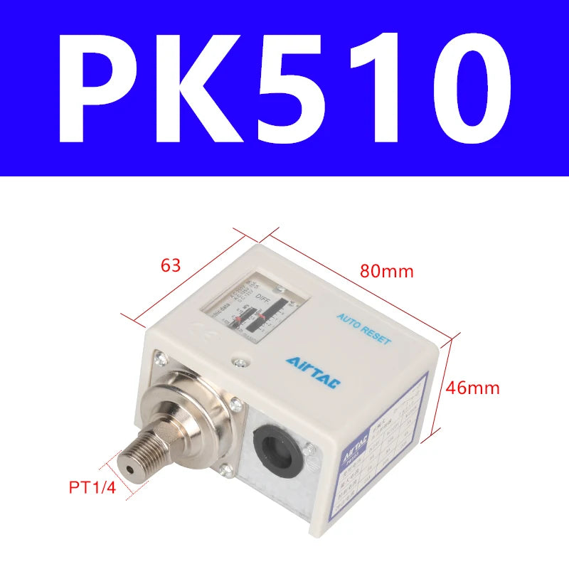 Pressure Switch Pressure Controller PK503 PK506 PK510 (Optional with air pipe connector)