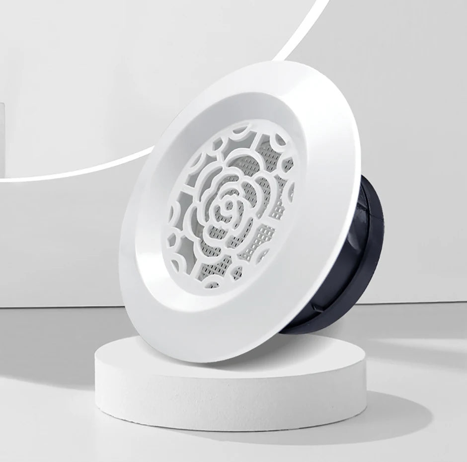 Various Shapes Air Vent Extract Valve Grille Air Circulation Vents Cover 100/150mm Round Ducting Ventilation Cover Accessories