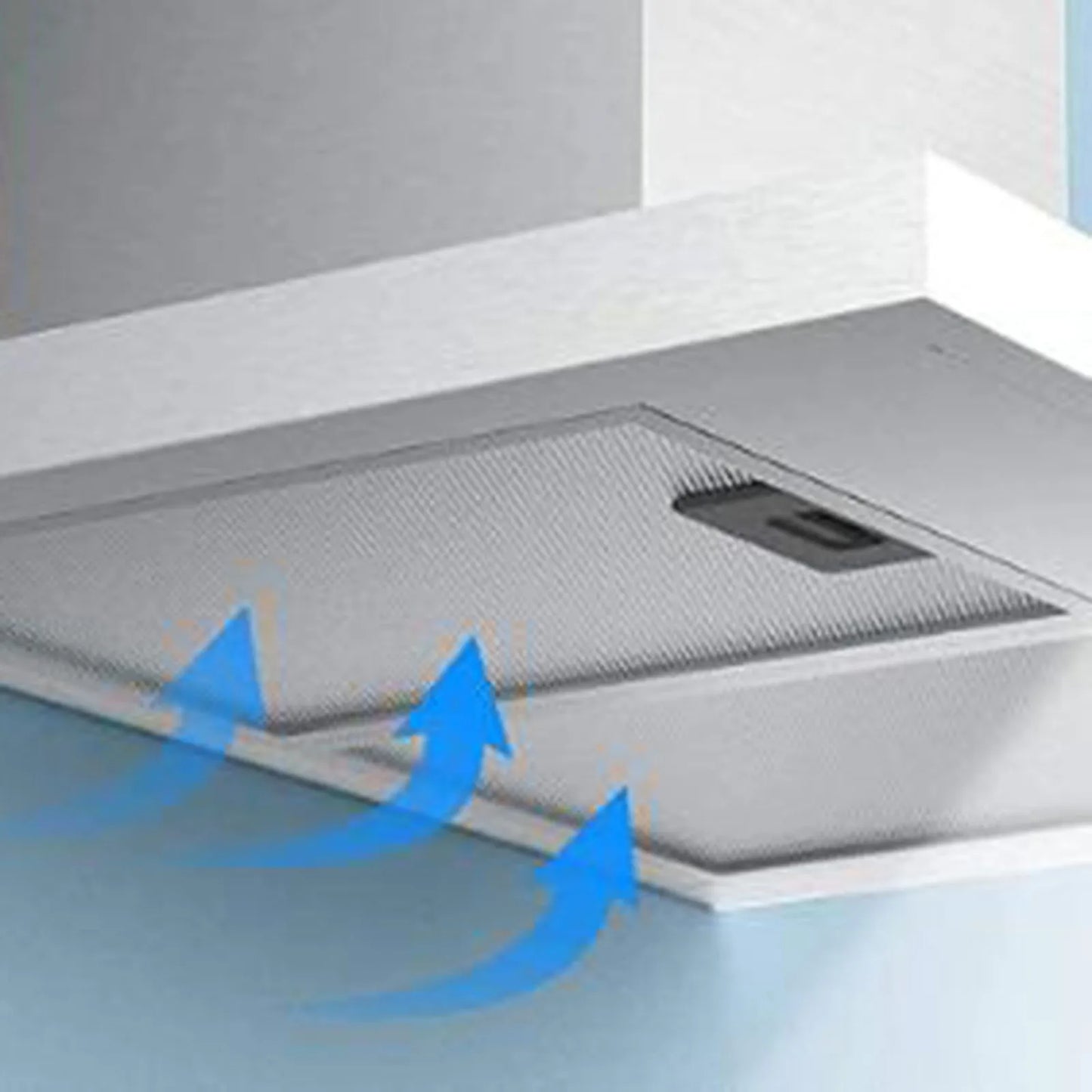 r Metal Mesh Extraction Ventilation Filter 400 X 300 X 9 Mm Range Hood Metal Grease Filter