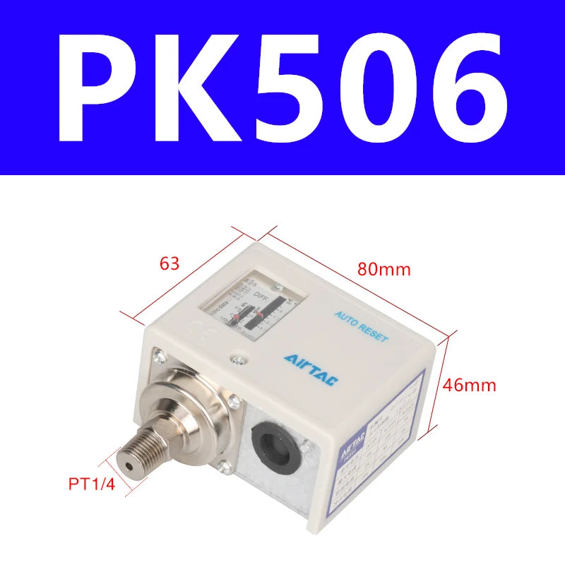 Pressure Switch Pressure Controller PK503 PK506 PK510 (Optional with air pipe connector)