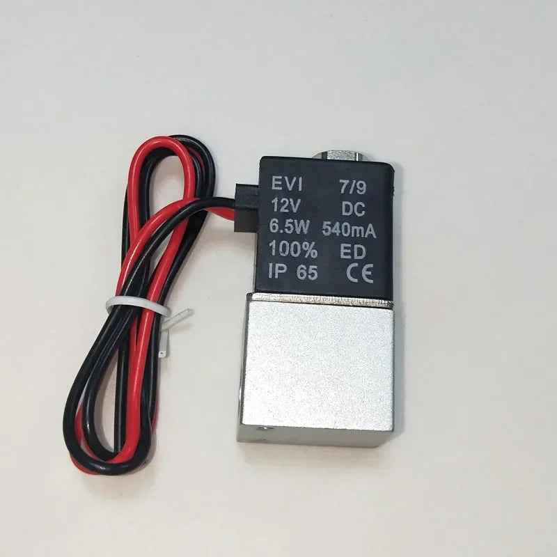 110V 220V Solenoid Valve 1/4" 1/8" 2 Way Normally Closed Direct-acting Pneumatic Valves For Water Air Gas Hot