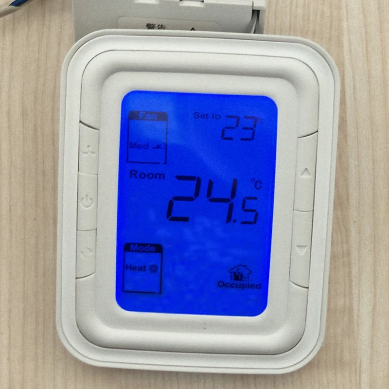 Honeywell T6861 Digital Thermostat FCU Air Conditioner Remote Temperature Controller Vertical Horizontal T6861V2WG T6861V1WG