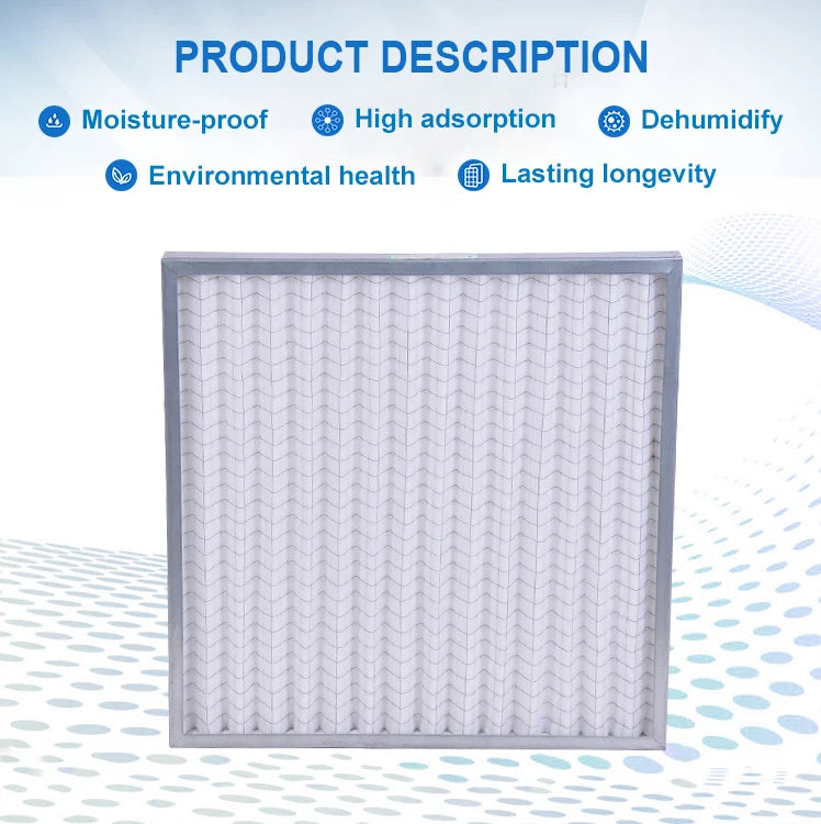 595*595*20mm Manufacturer AHU HVAC Ventilation System Panel Pre Air Filter